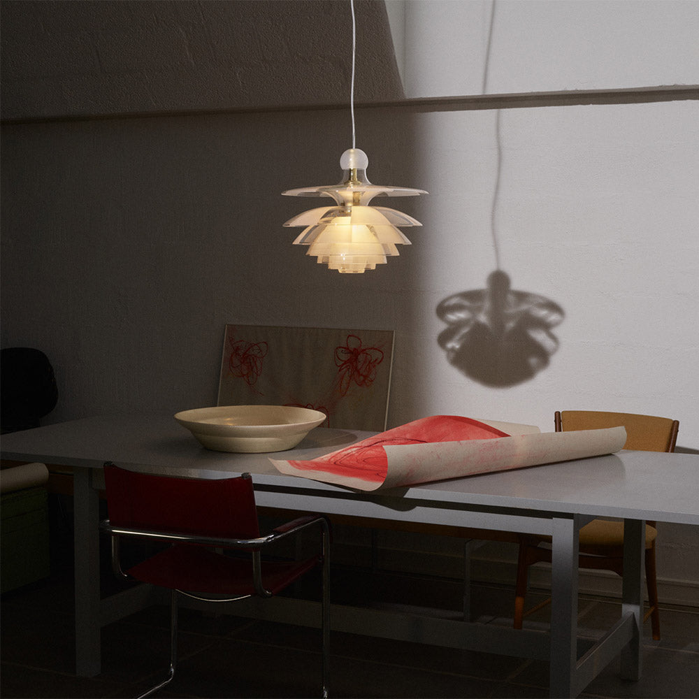 PH Septima Pendant Light in living room.