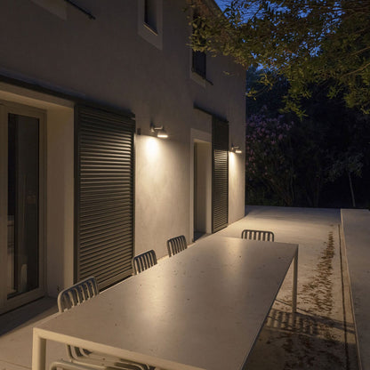 Toldbod Wall Light in Outside Area.