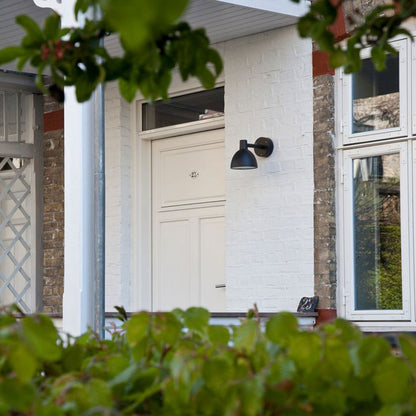 Toldbod Wall Light in Outside Area.