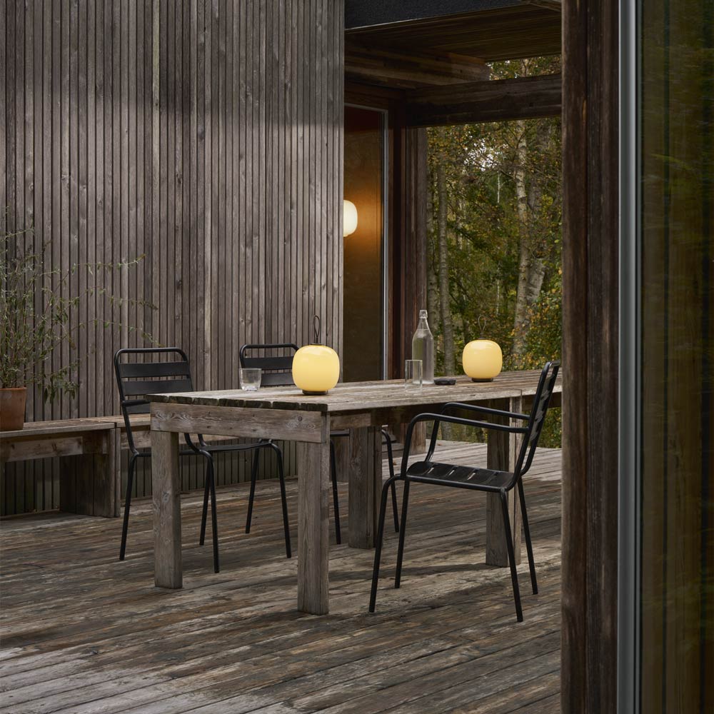 VL 45 Radiohus LED Table Lamp in dining room.