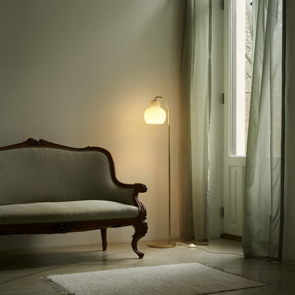 VL Ring Crown Floor Lamp in living room.