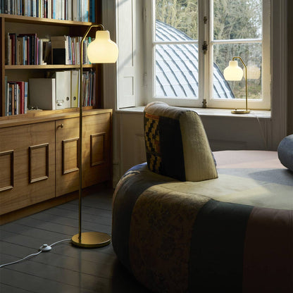 VL Ring Crown Floor Lamp in living room.