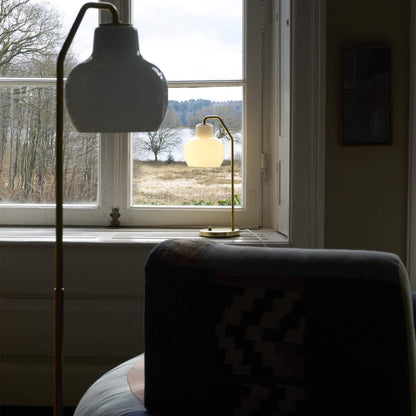 VL Ring Crown Floor Lamp in living room.