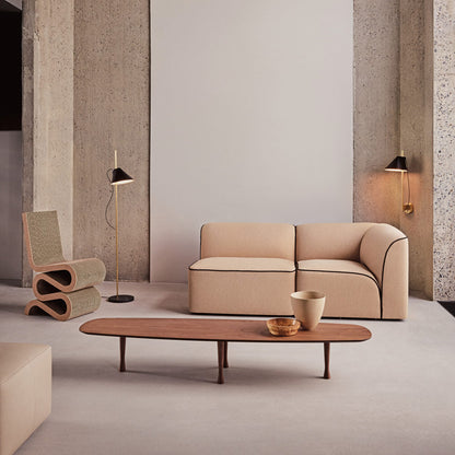 Yuh LED Floor Lamp in Living Room.