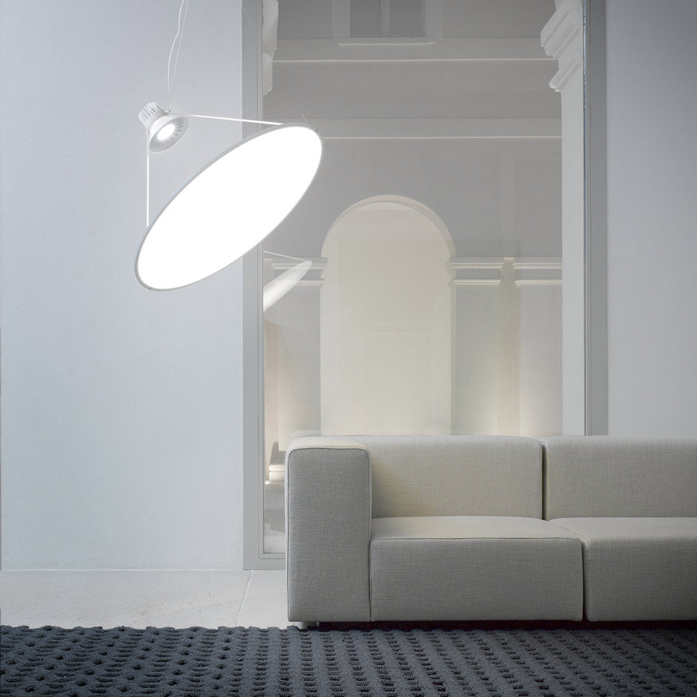 Amisol LED Pendant Light in living room.