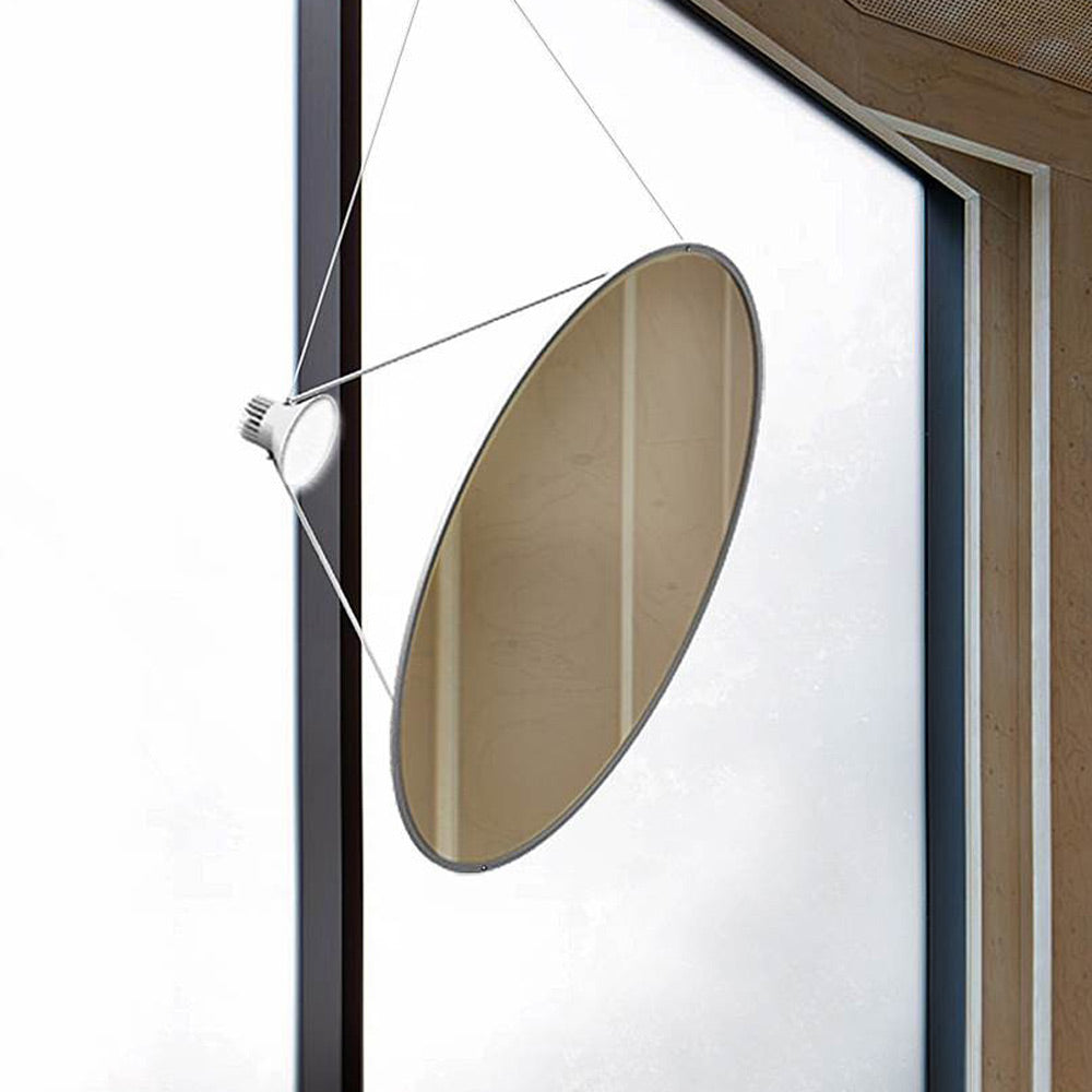 Amisol LED Pendant Light in living room.