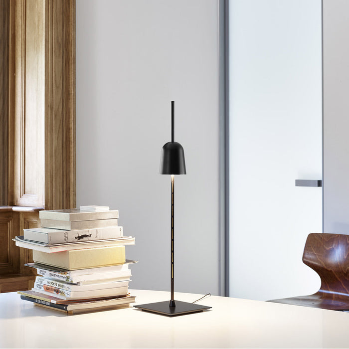Ascent LED Table Lamp in living room.
