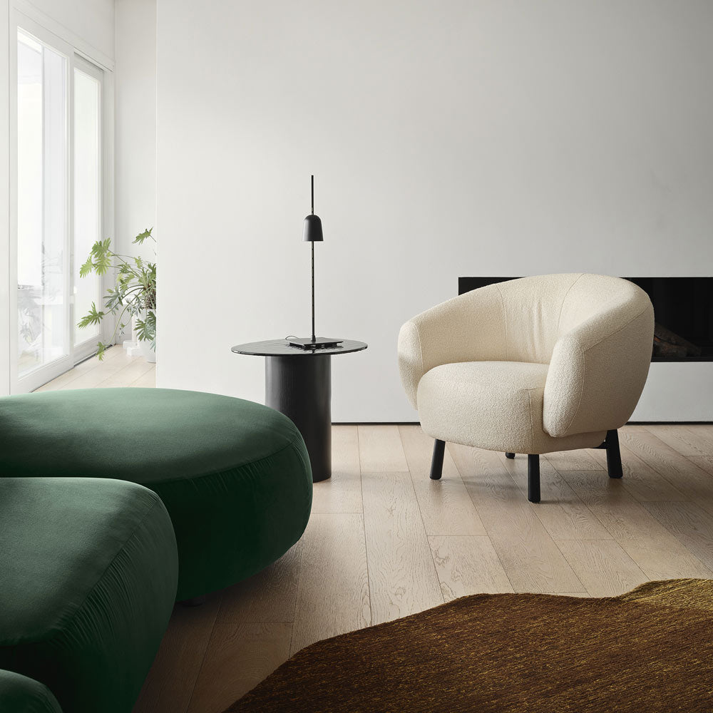 Ascent LED Table Lamp in living room.
