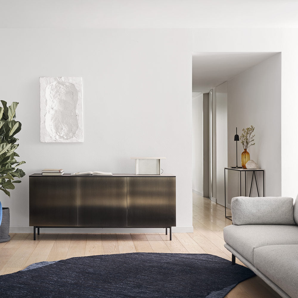 Ascent LED Table Lamp in living room.
