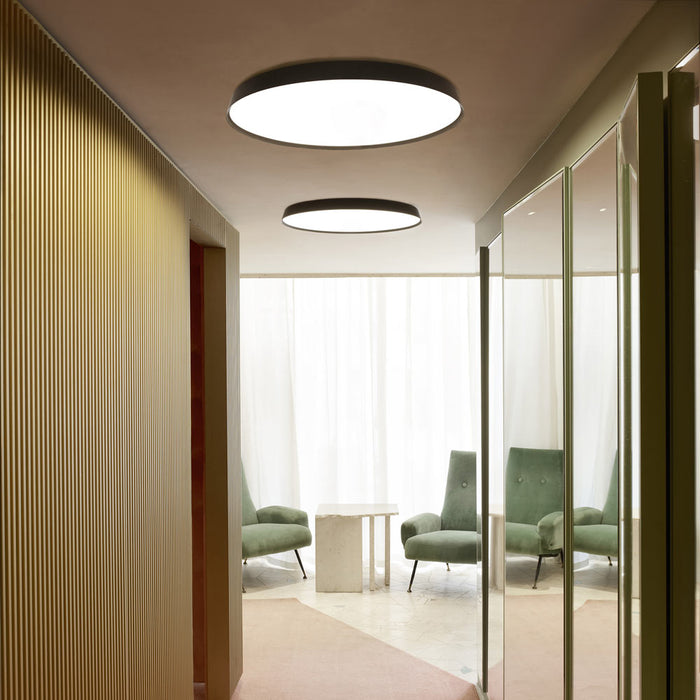 Compendium Ceiling/Wall Light in living room.