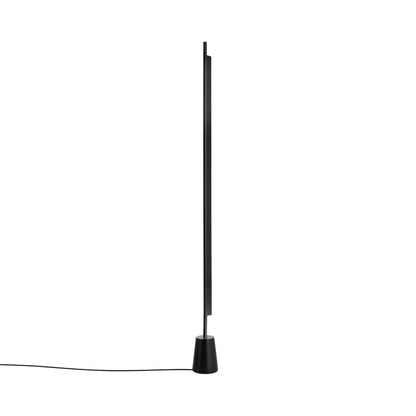 Compendium LED Floor Lamp in Black.