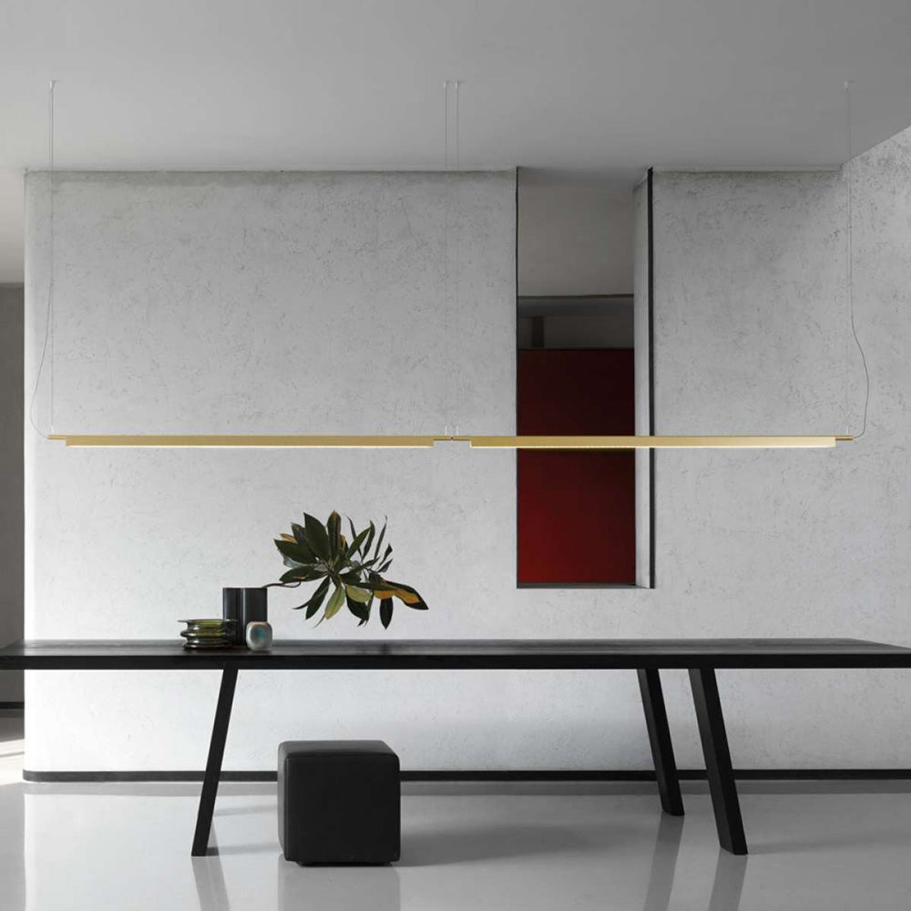 Compendium LED Pendant Light in living room.