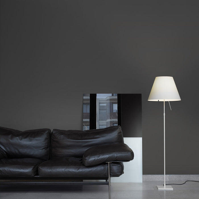 Costanza Floor Lamp in living room.