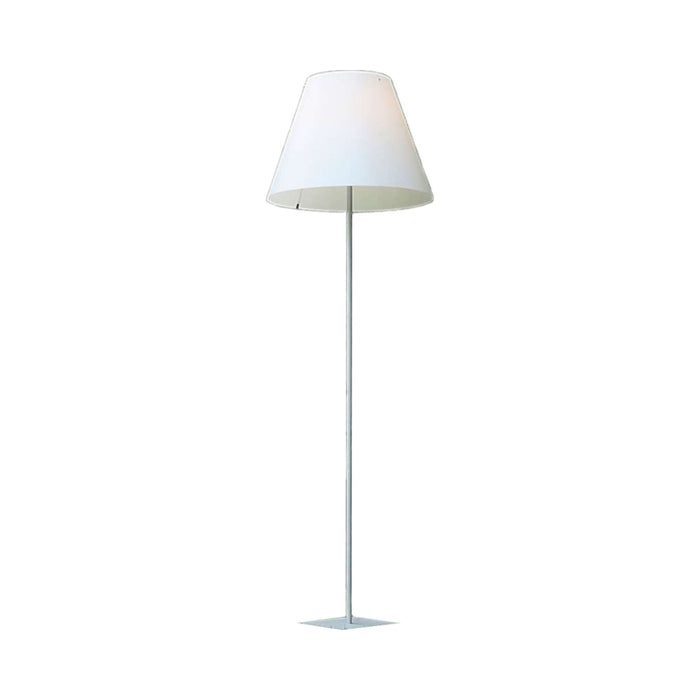 Costanza Outdoor Open Air Floor Lamp in Off-white.