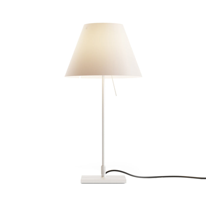 Costanzina Table Lamp in Off-white/Mistic White.