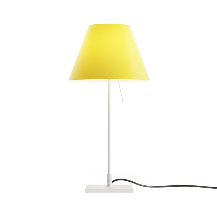 Costanzina Table Lamp in Off-white/Smart Yellow.