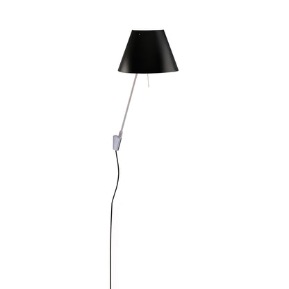 Costanzina Wall Light in Liquorice Black.