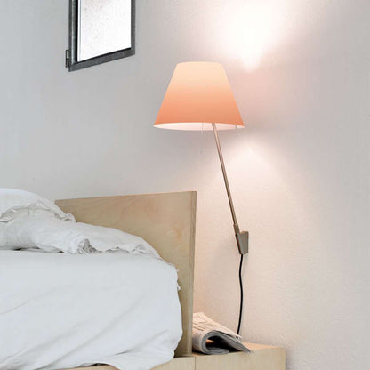 Costanzina Wall Light in bedroom.