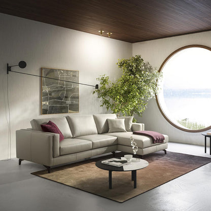 Counterbalance LED Wall Light in living room.