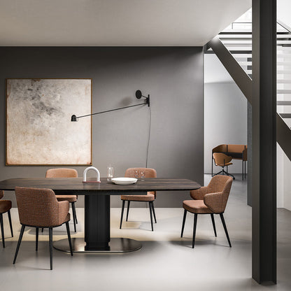 Counterbalance LED Wall Light in living room.