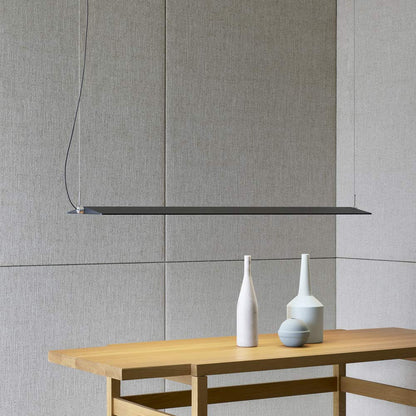 Fienile LED Pendant Light in Dark Grey.