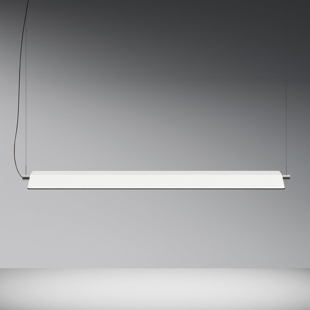Fienile LED Pendant Light in White.