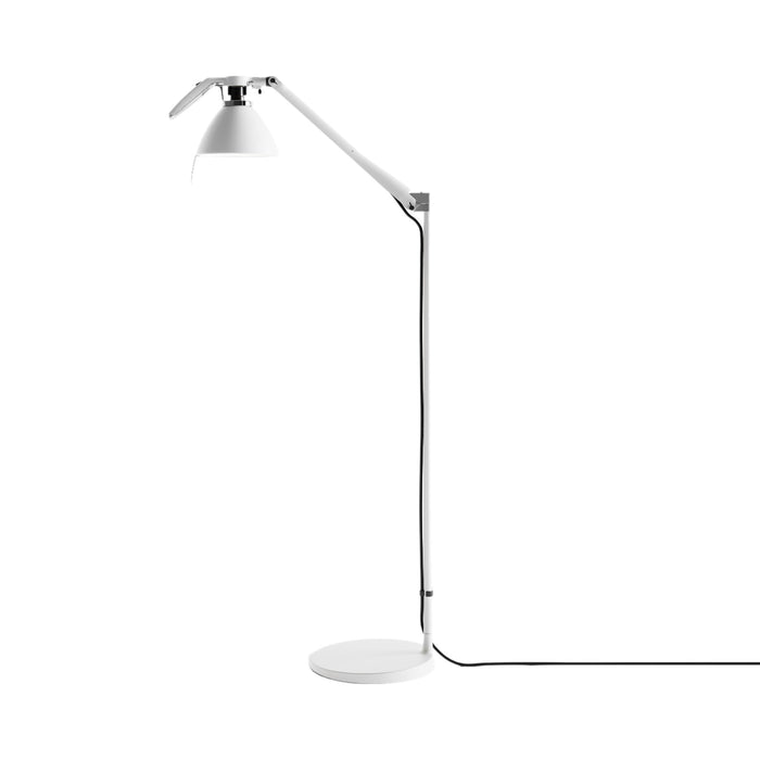 Fortebraccio Floor Lamp in White.