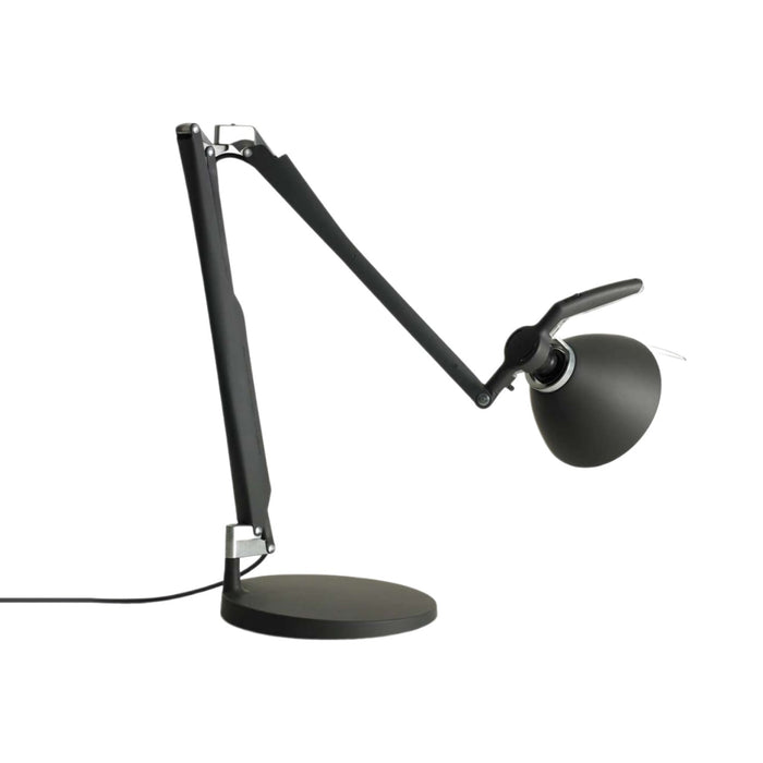 Fortebraccio Table Lamp in Black Soft-touch.