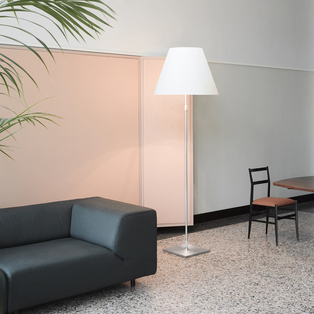 Grande Costanza Floor Lamp in living room.