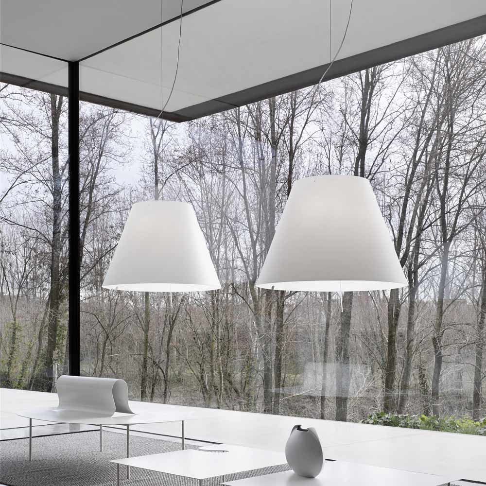 Grande Costanza Pendant Light in living room.