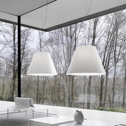 Grande Costanza Pendant Light in living room.