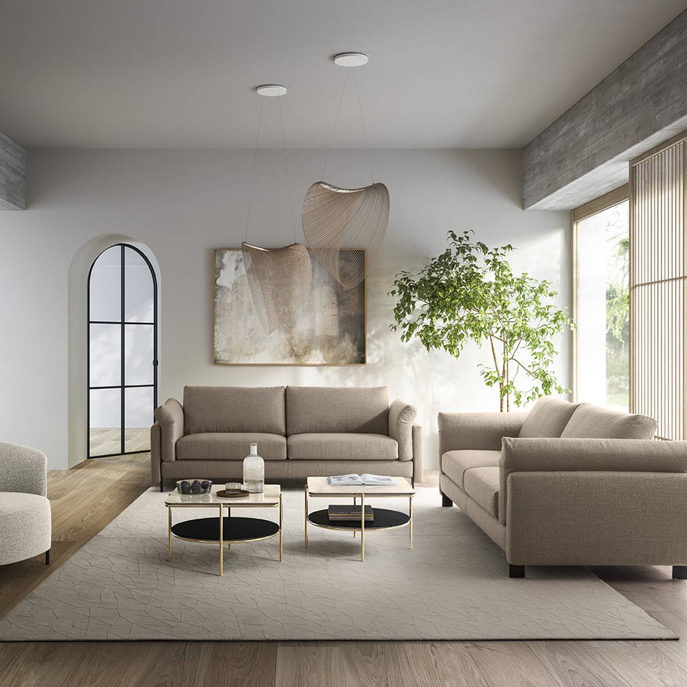 Illan Pendant Light in living room.