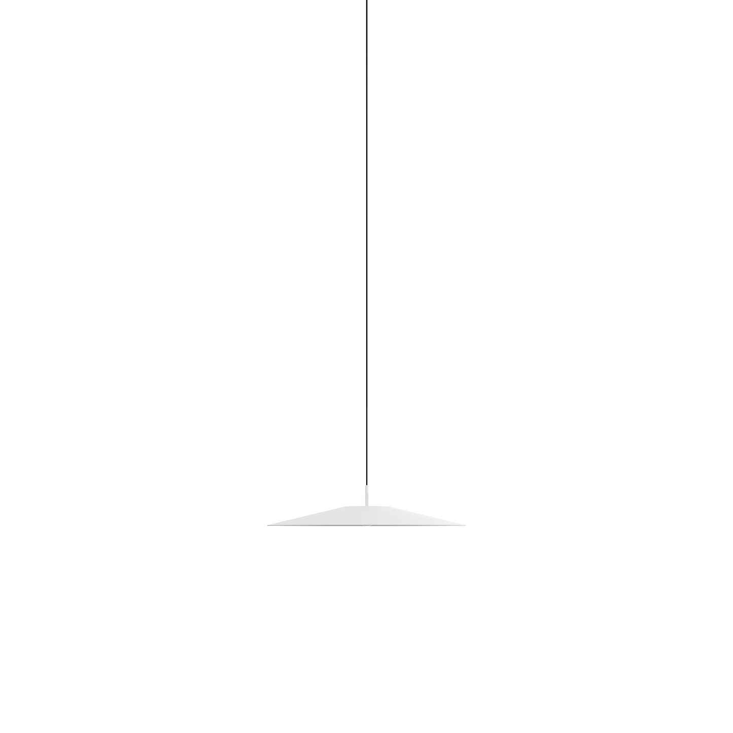 Koinè LED Pendant Light Matt White (14.5-Inch).