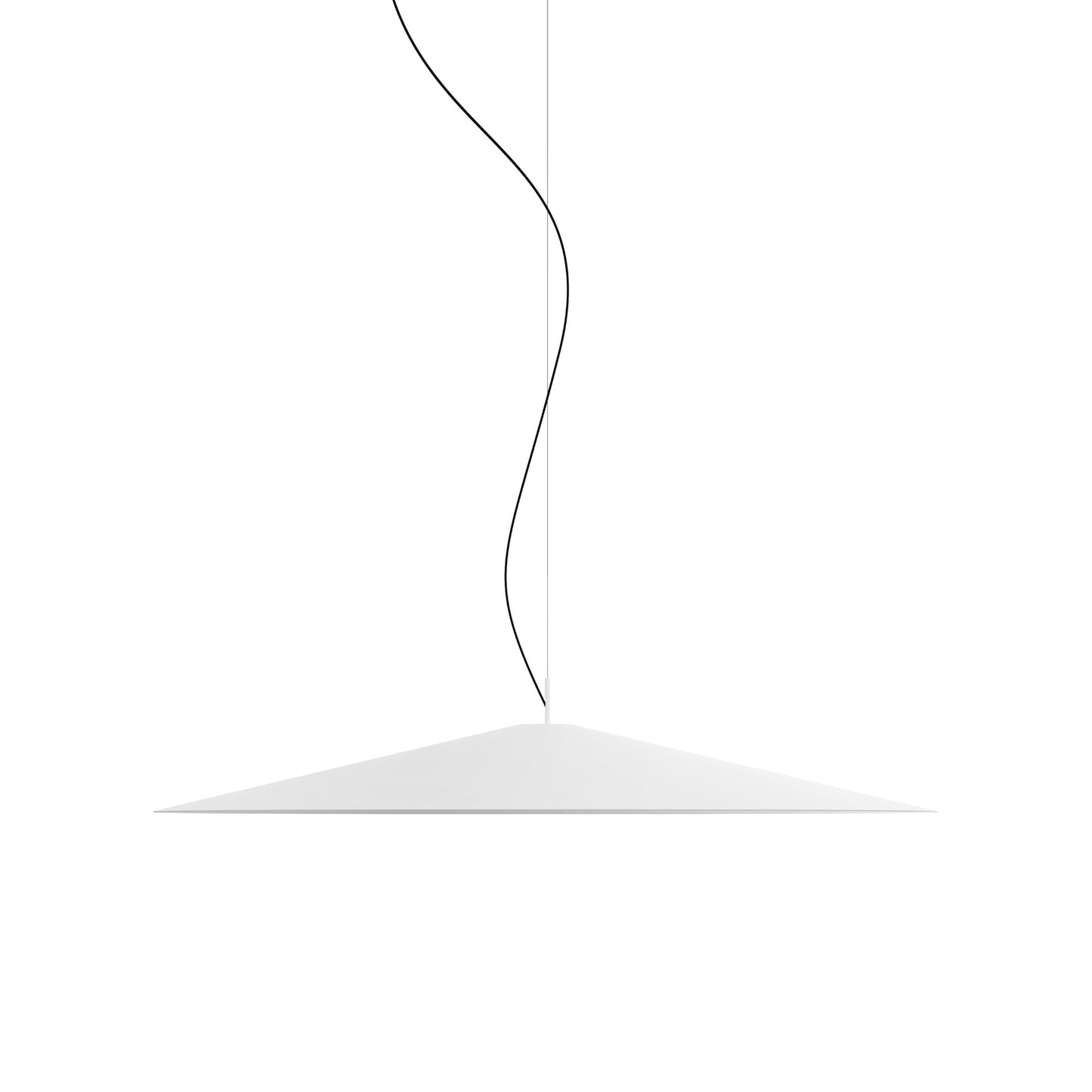 Koinè LED Pendant Light Matt White (33.8-Inch).