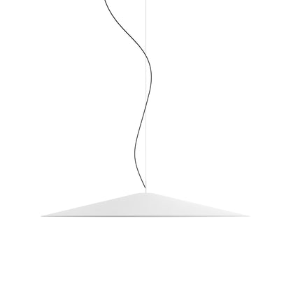 Koinè LED Pendant Light Matt White (33.8-Inch).