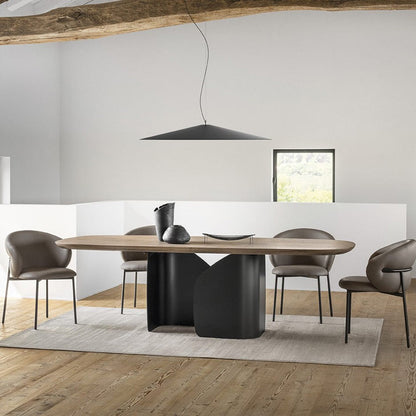 Koinè LED Pendant Light in living room.