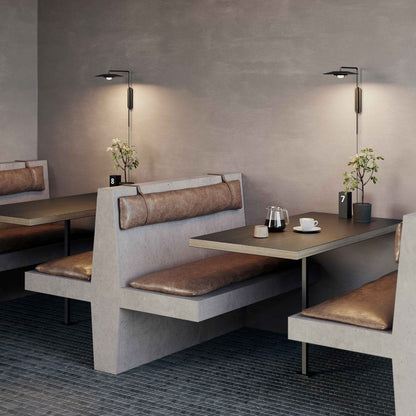 Koine LED Wall Light in restaurant.