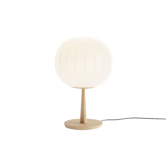 Lita Table Lamp in Ash Wood (Small/Support Base).
