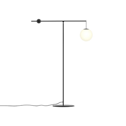 Malamata Floor Lamp in Matt Black.