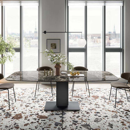 Malamata Pendant Light in dining room.