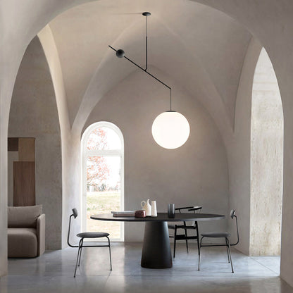 Malamata Pendant Light in living room.