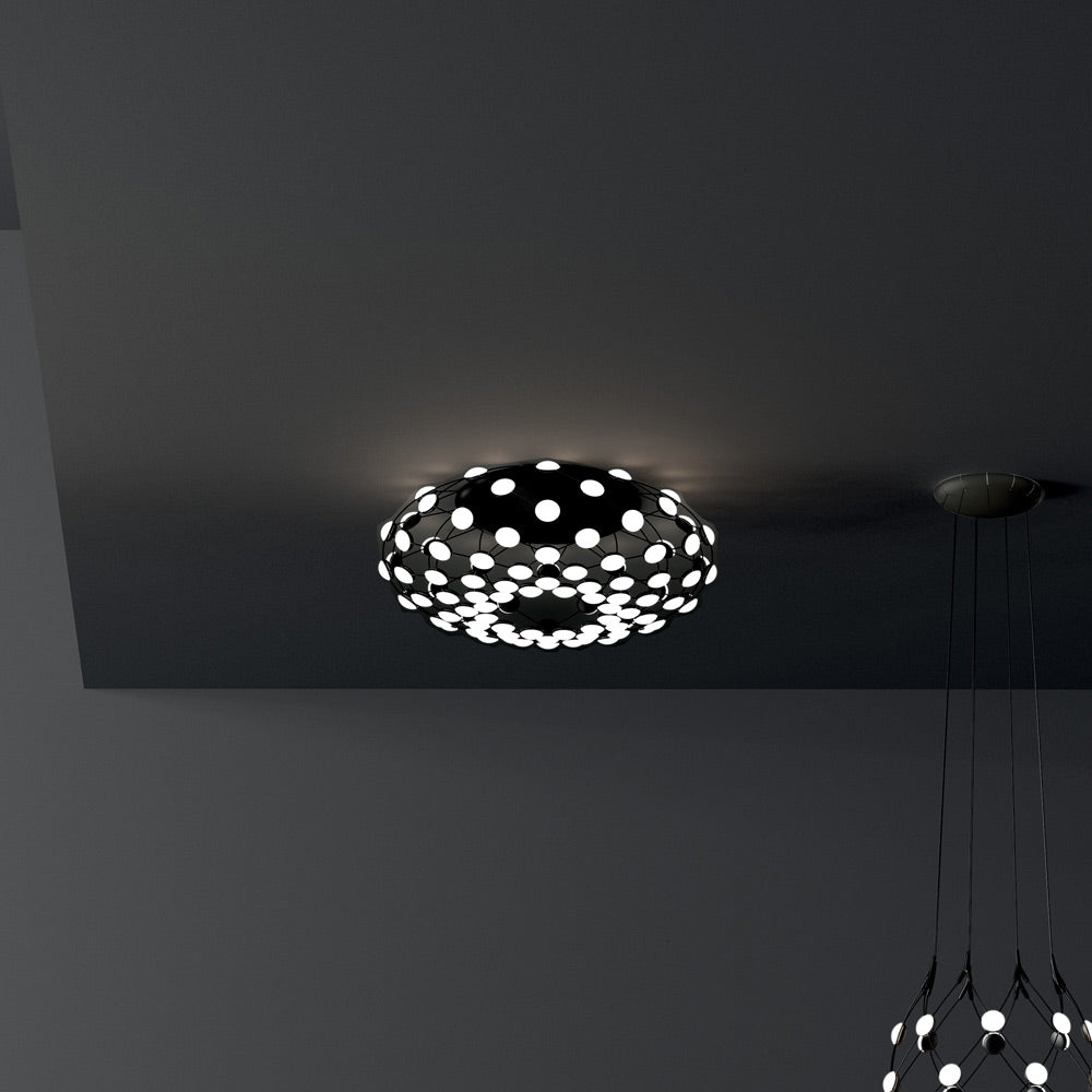 Mesh LED Ceiling Light in Detail.