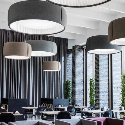 Silenzio Pendant Light in restaurant.