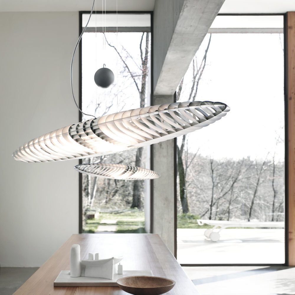 Titania Pendant Light in living room.