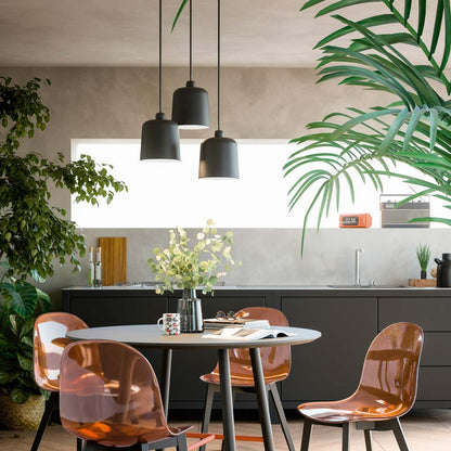 Zile Pendant Light in dining room.