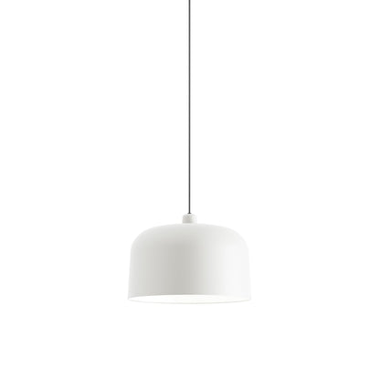 Zile Pendant Light in Matt White (Large).