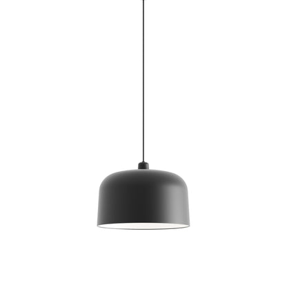 Zile Pendant Light in Matt Black (Large).
