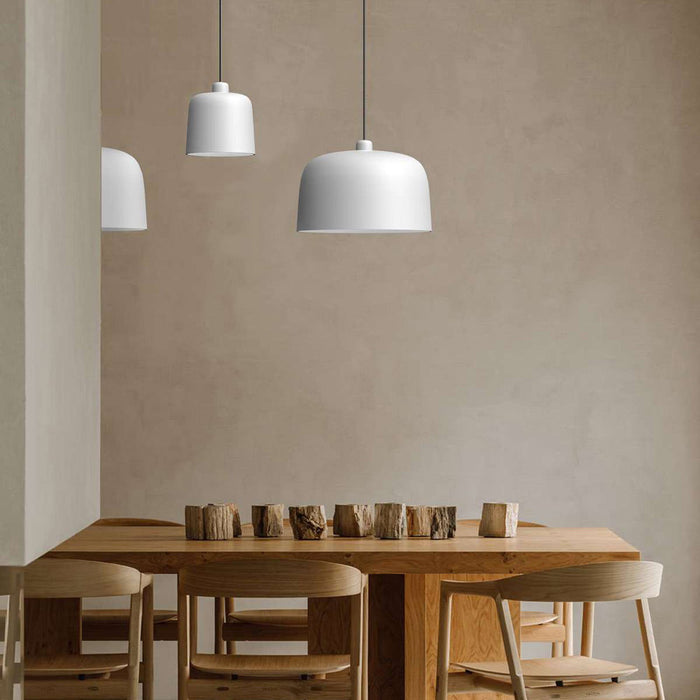 Zile Pendant Light in dining room.