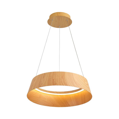 Buenos Aires LED Pendant Light in Full Wood.