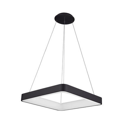 Chicago LED Pendant Light in Matte Black.